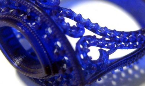 VisiJet SL Jewel珠宝制作蓝色塑料