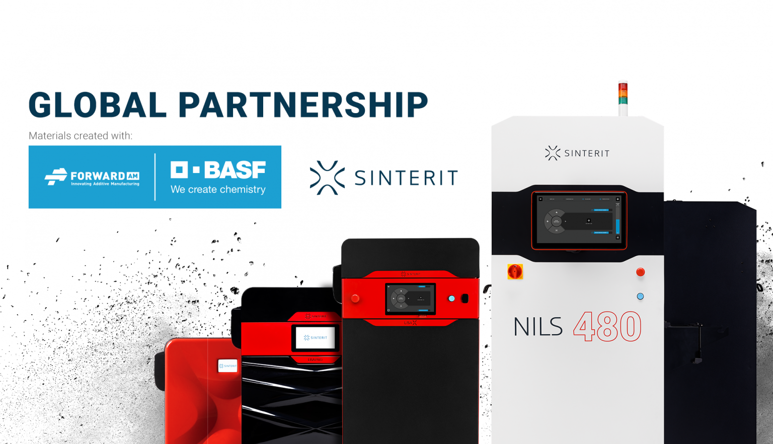 Sinterit 与 BASF 达成合作伙伴关系