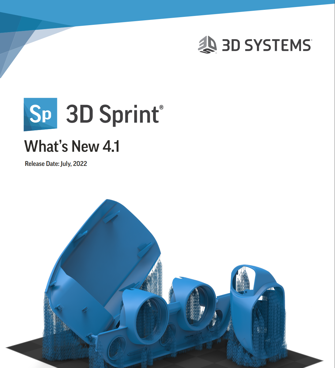 3D Systems 发布最新操作软件 Sprint 4.1.